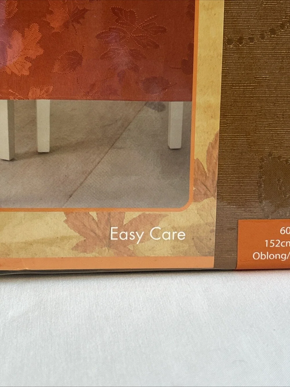 Benson Mills Harvest Legacy Jacquard Tablecloth 60 X 104 Rectangle Amber